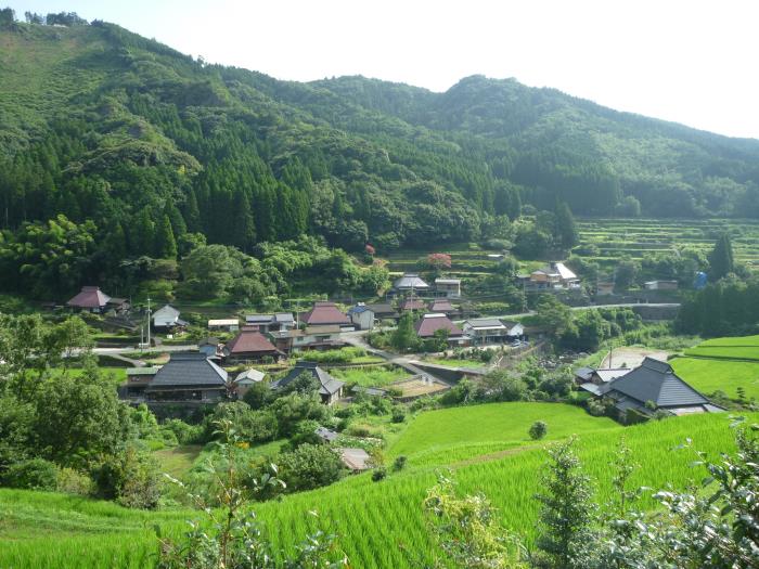 うきは市新川田篭伝統的建造物群保存地区