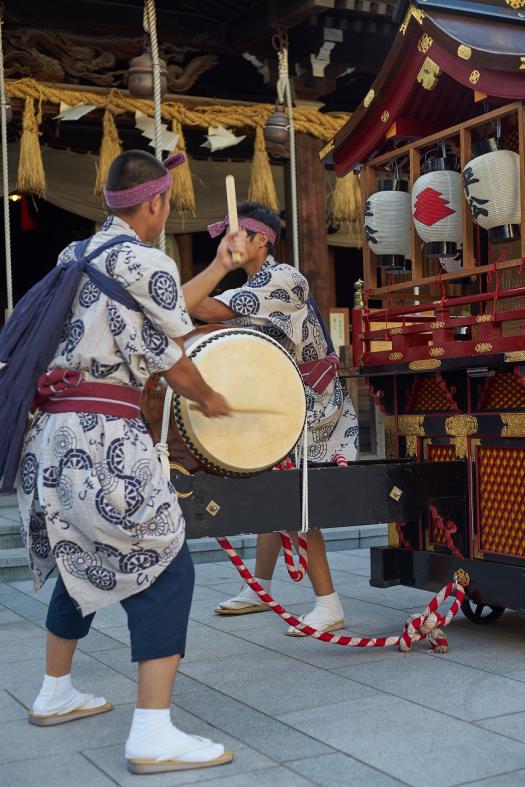 小倉祇園祭の小倉祇園太鼓