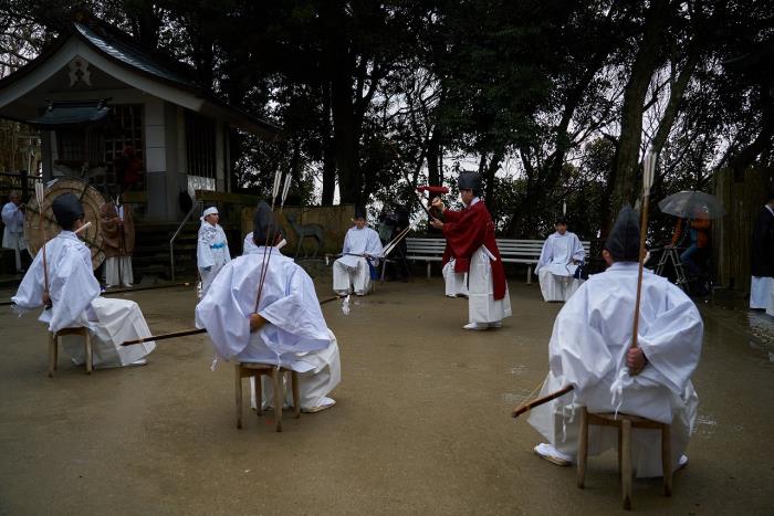 志賀海神社歩射祭