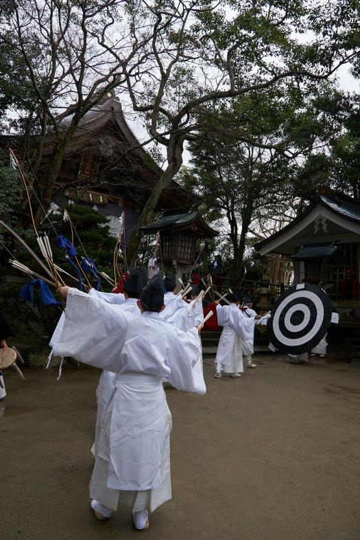 志賀海神社歩射祭