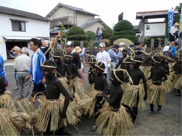 久富の盆綱曳き行事