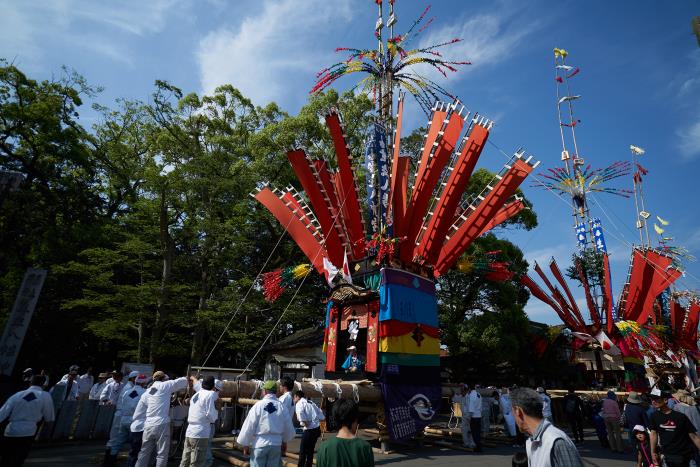 生立八幡神社山笠