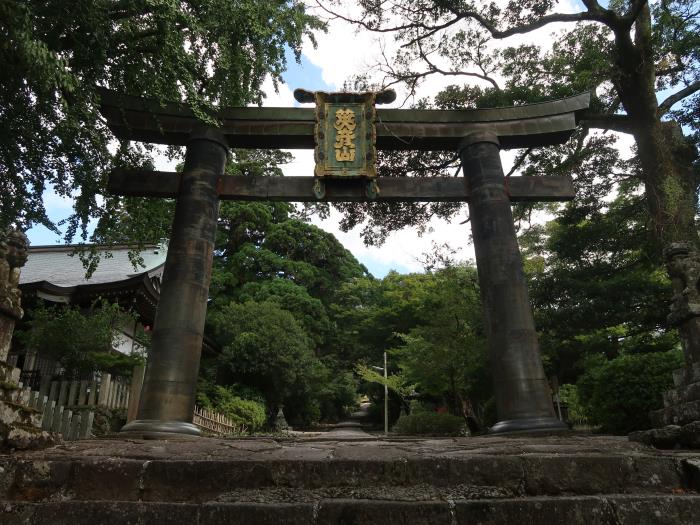 国指定 重要文化財（建造物）英彦山神社銅鳥居