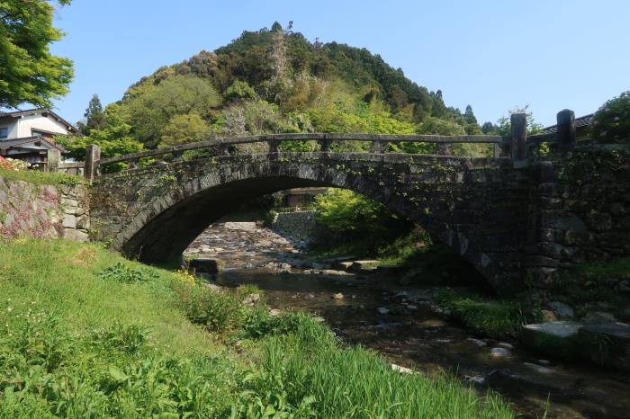 石造秋月の目鏡橋