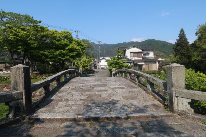 石造秋月の目鏡橋