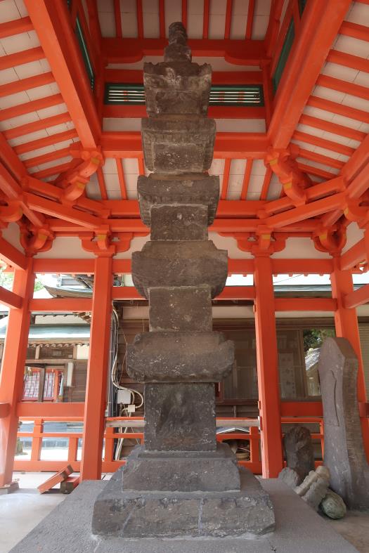 風浪神社五重塔