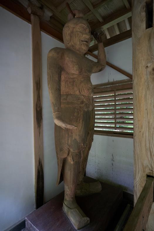 如法寺 木造金剛力士立像