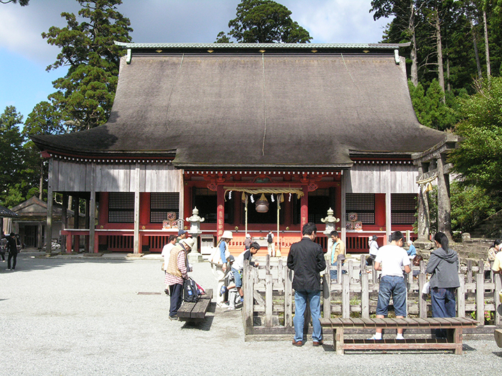 国指定重要文化財 英彦山神社奉幣殿